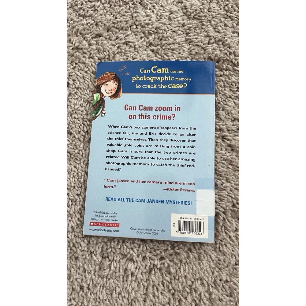 Cam Jansen The Mystery Of The Gold Coins By David A. Adler,‎ Paperback